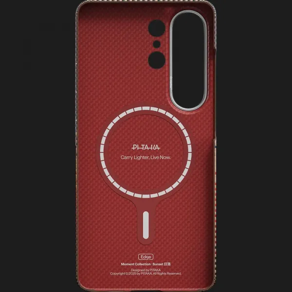 Чохол Pitaka Edge Ultra-Slim Moment для Samsung Galaxy S26 Ultra (Sunset)