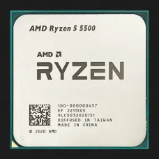 Процесор AMD Ryzen 5 5500 sAM4 Tray (100-000000457)