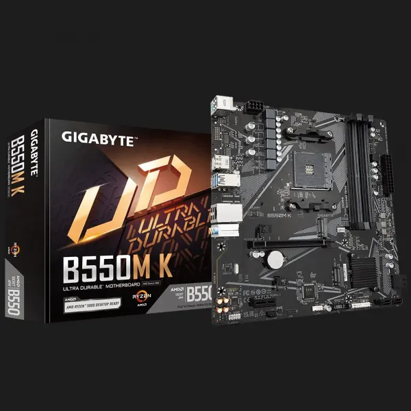 Материнська плата GIGABYTE B550M K (B550M K)
