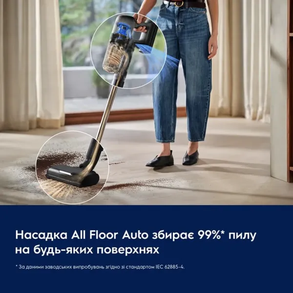 Акумуляторний пилосос Electrolux (EP72H21WET) (Blue)