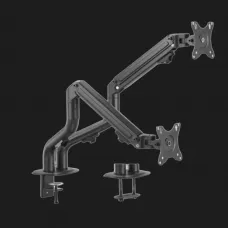 Кронштейн Gembird для 2 моніторів 17"-32" (MA-DA2-02) (Black)