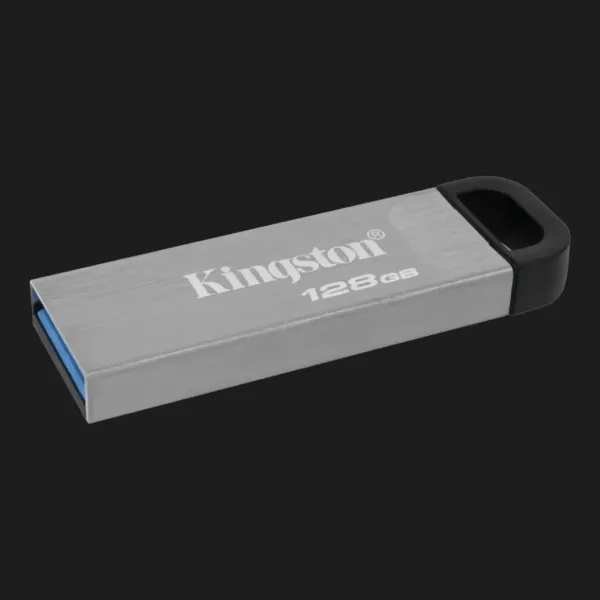 Флеш-накопичувач Kingston USB 3.2 DT Kyson 128GB (Silver/Black)