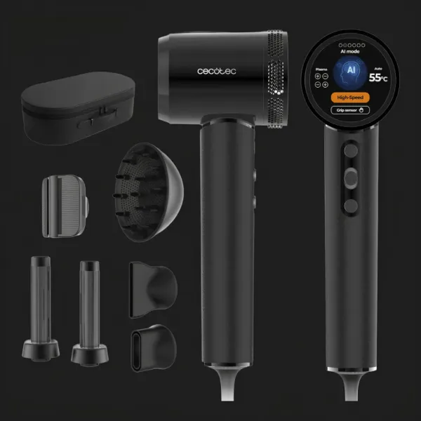 Фен Cecotec DryGlam Waves i-Sensor Pro (Black) (A01_EU01_118879)