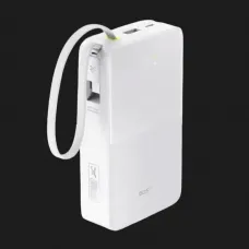 Зарядний пристрій Power Bank Baseus Bipow 2 Pro 20000mAh 22,5W with USB-C Cable (Moon White)